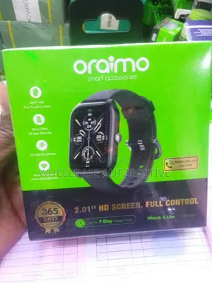 Original Oraimo Watch 5 Lite Brand New With 365 Days Warranty