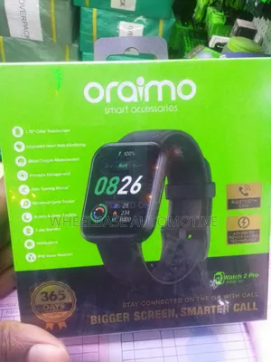 Original Oraimo Watch 2 Pro Brand New With 365 Days Warranty