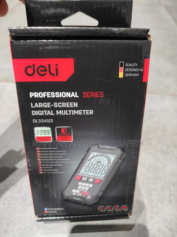 Digital Multimeter Deli - main view