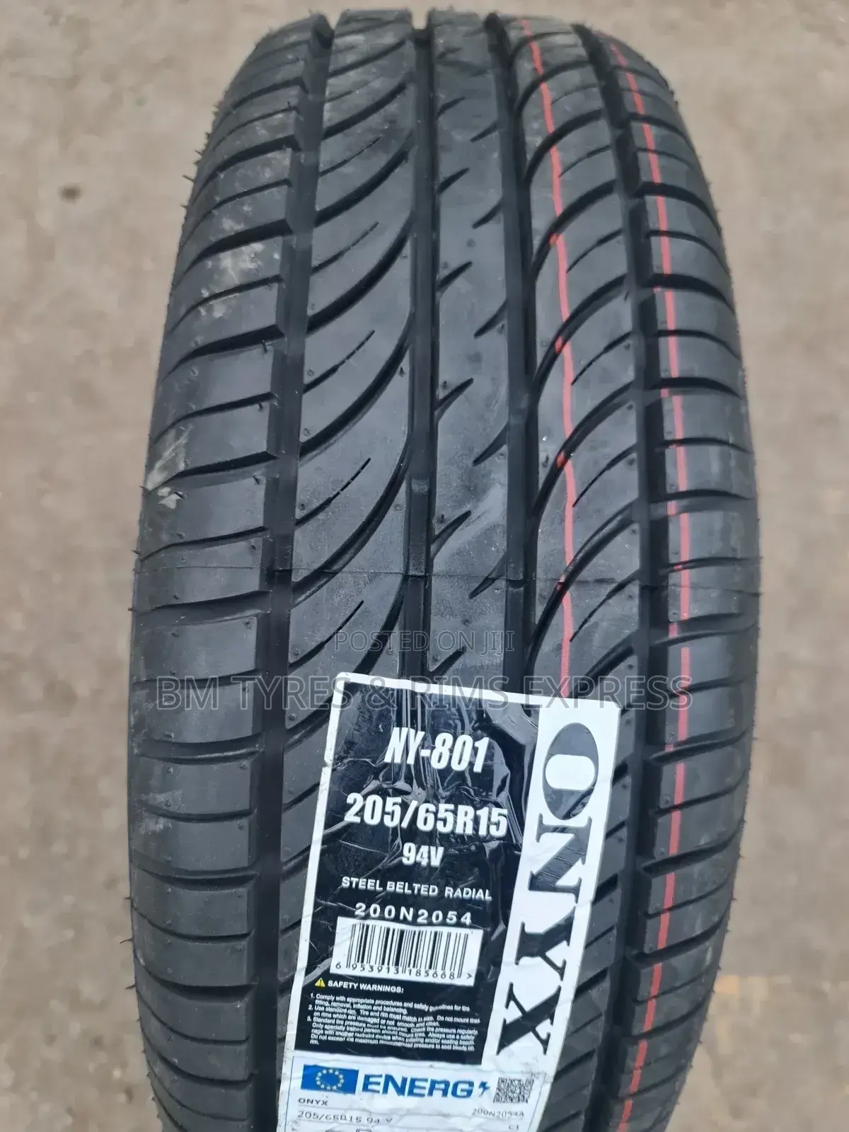 205 /65 R15 Onyx Tyres