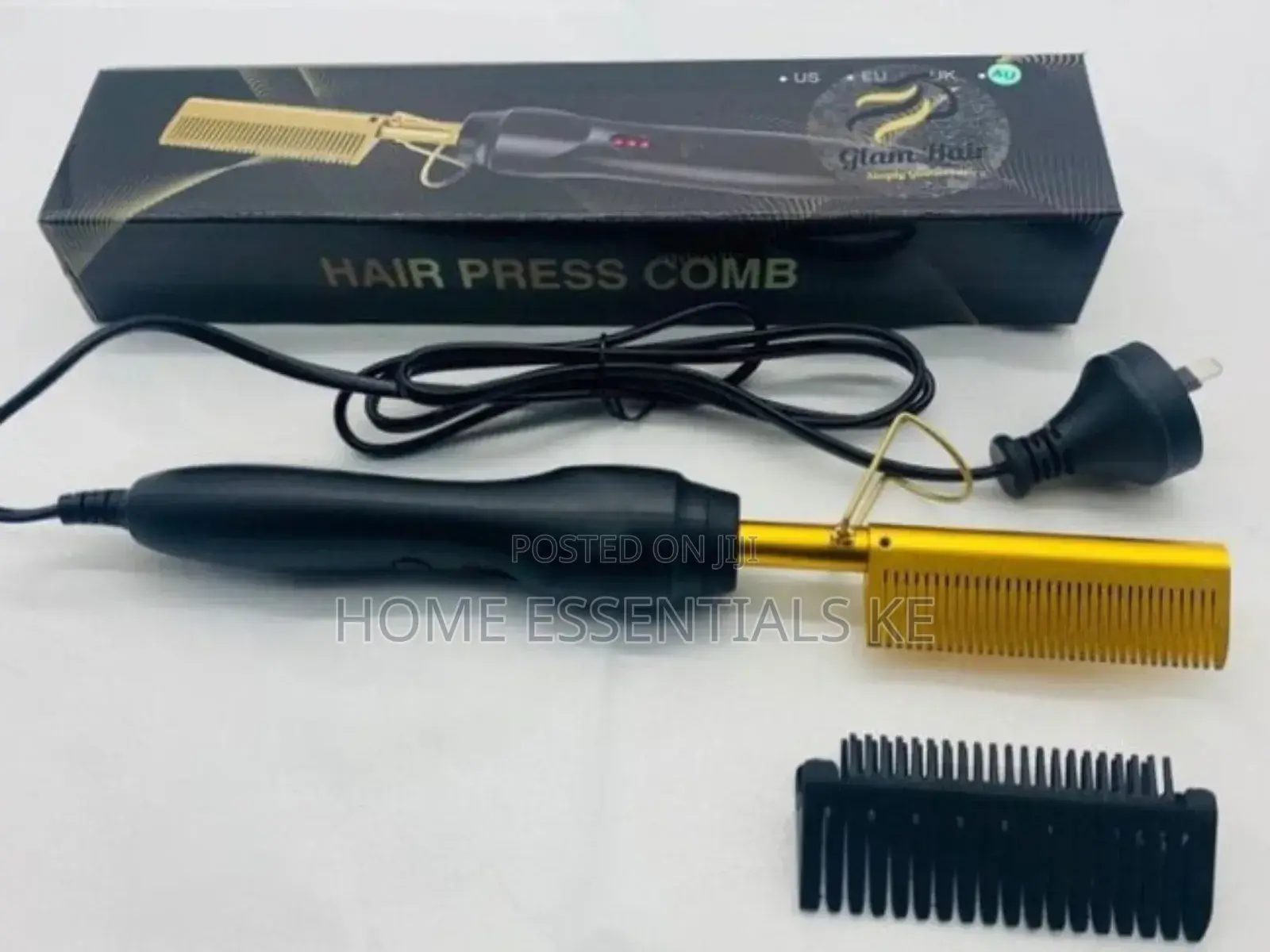 Electric Hair Comb/Hair Straightener