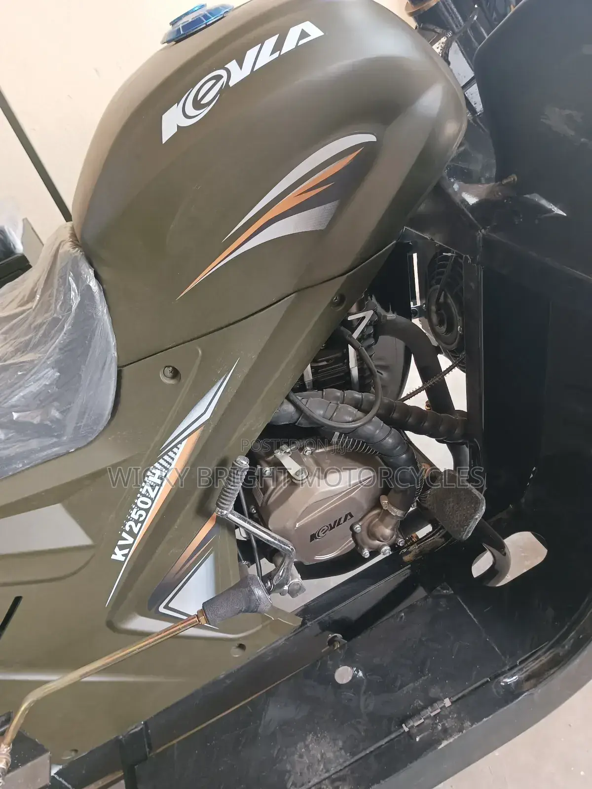 New Motorcycle 2025 Green
