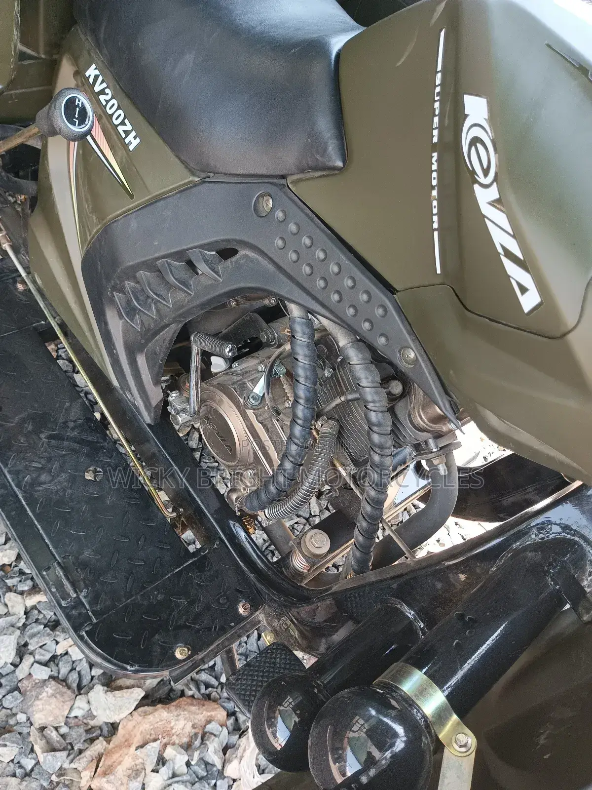 New Motorcycle 2025 Green