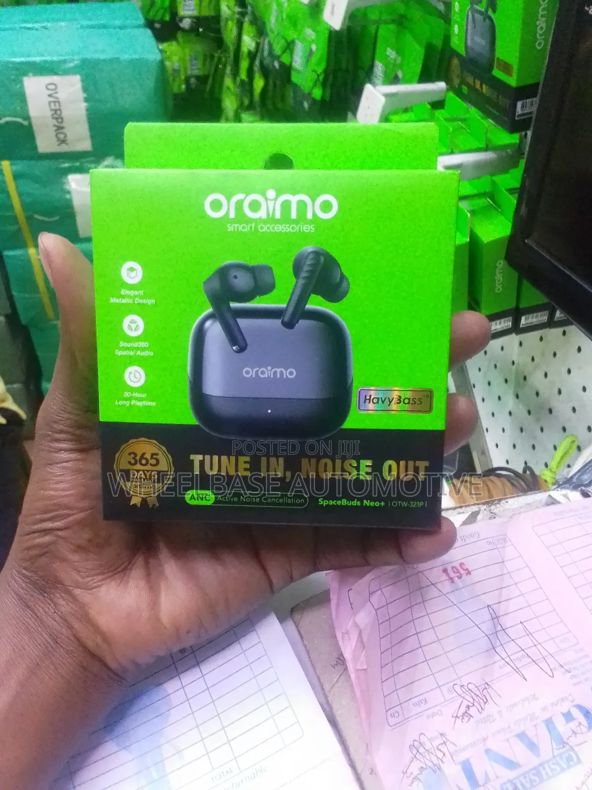 Original Oraimo Spacebuds Neo+ With Anc Brand New 365 Days Warranty