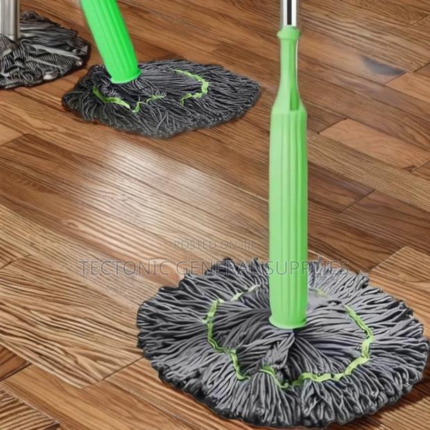 New Self Twisting Microfiber Rotating Cleaning Mop - thumbnail 4