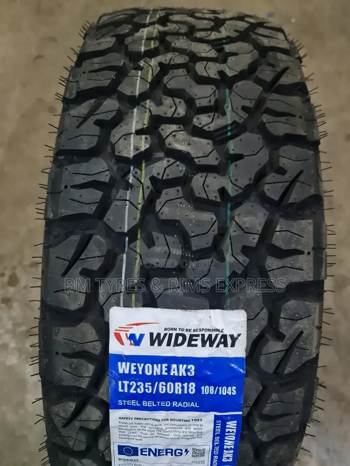 235 /60 R18 Wideway Tyres