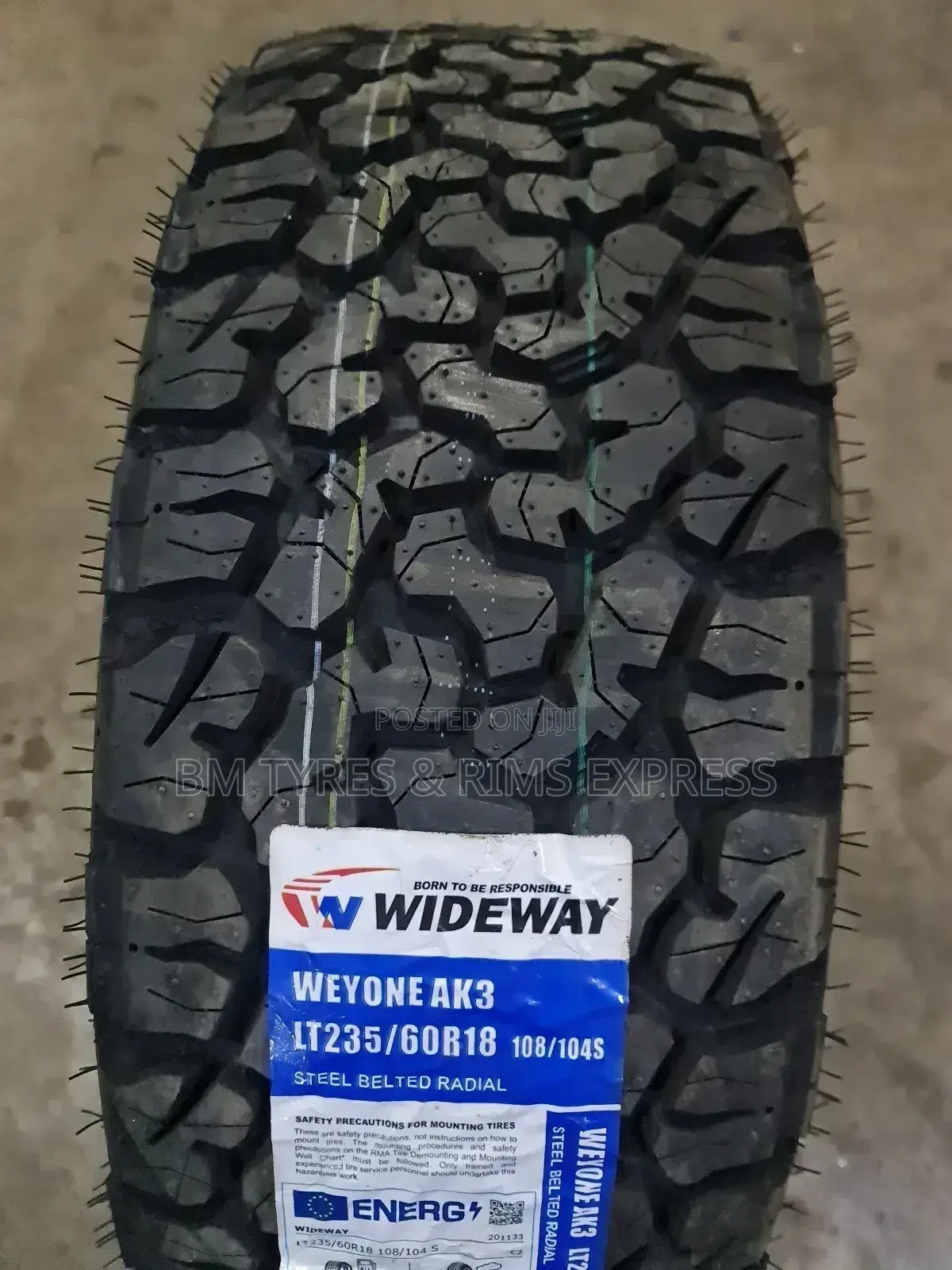 235 /60 R18 Wideway Tyres