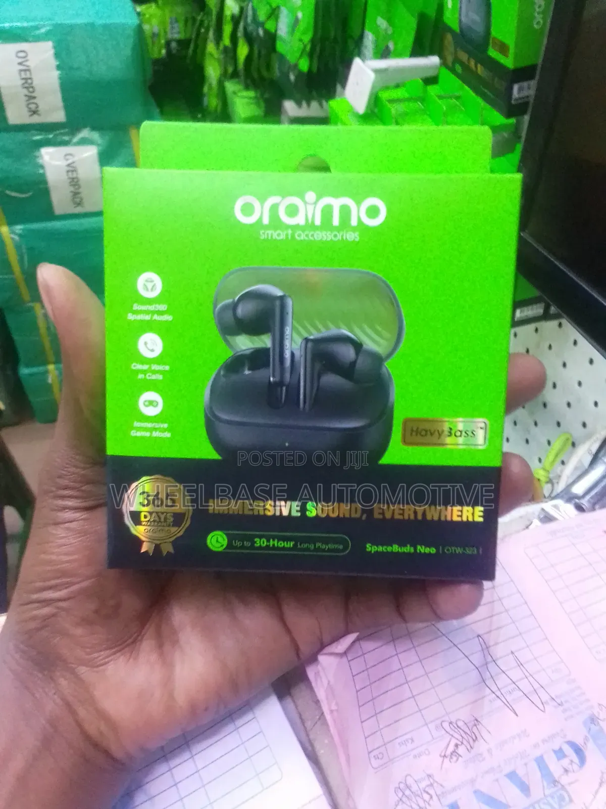 Original Oraimo Spacebuds Neo Brand New With 365 Days Warranty