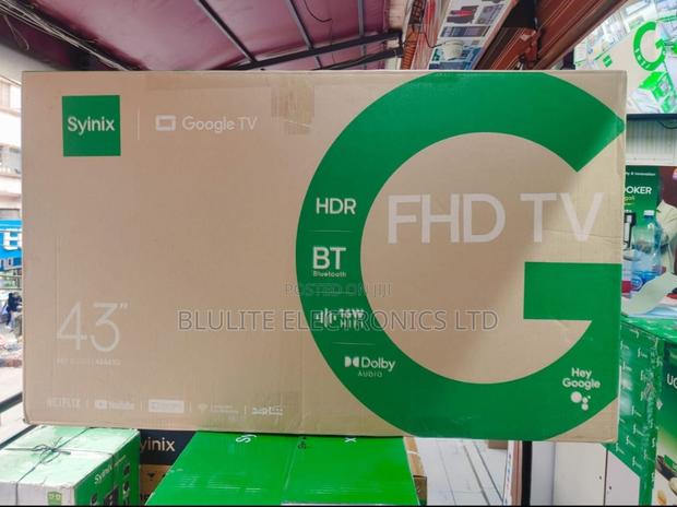 Synix 43” Google Tv - main view