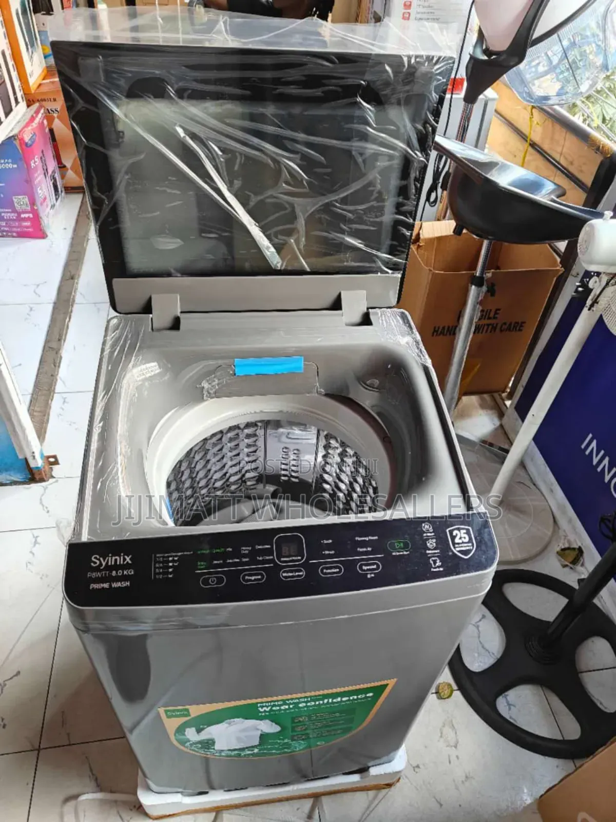 8kg Syinix Topload Full Automatic