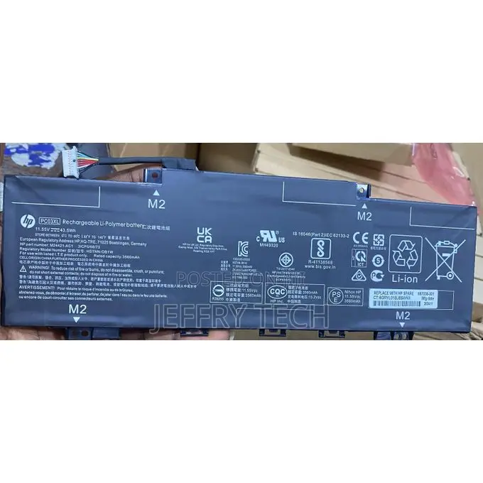 Hp Pavilion X360 Convertible 14-Dy 15-Er Aero 13-Be Pc03xl Laptop Batt