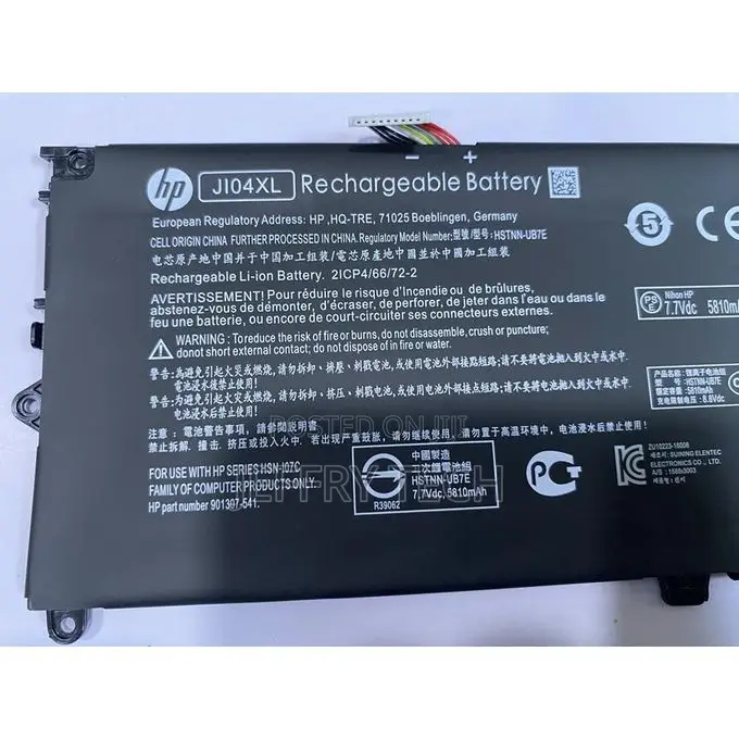Hp Elite X2 1012 G2 Series Ji04xl J104xl Ji04 J1o4 Jio4 Laptop Battery