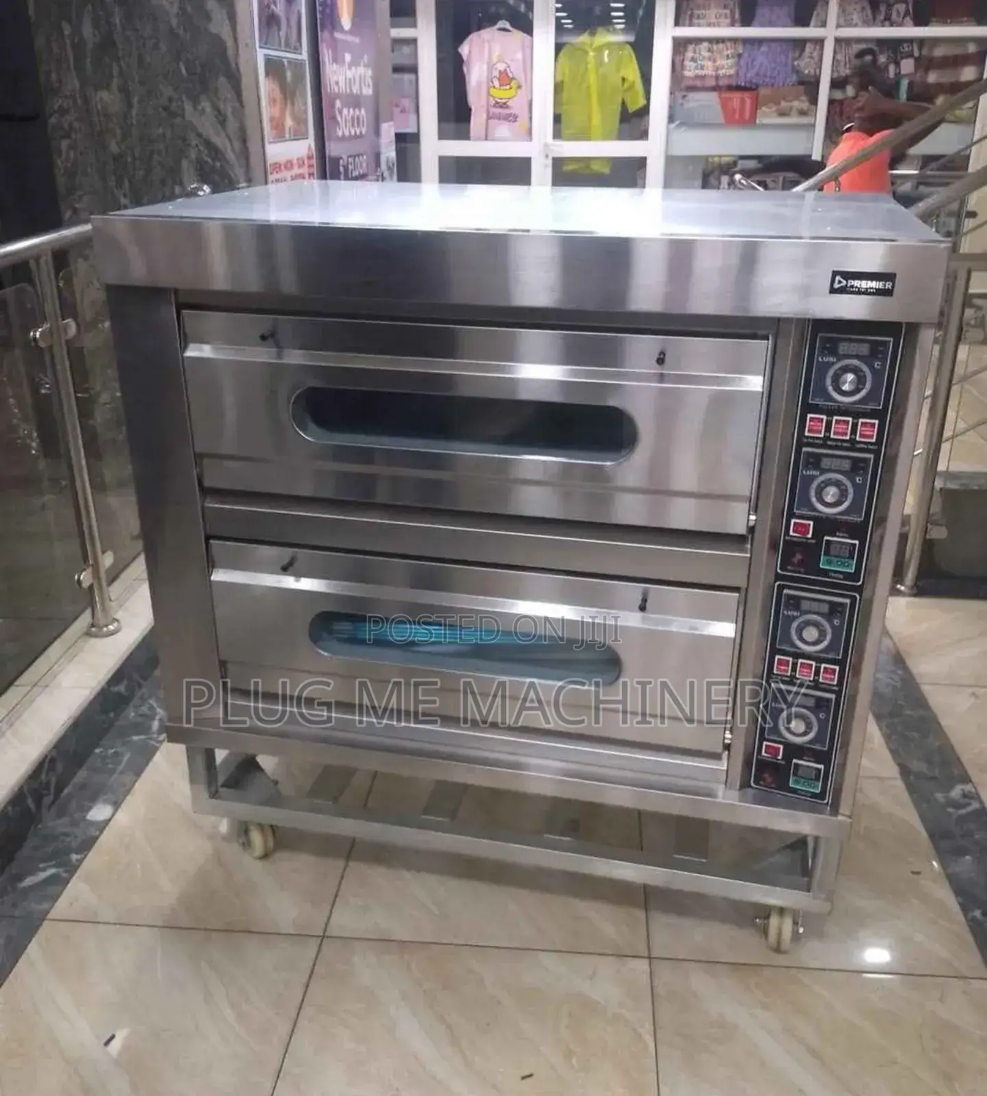 Premier Commercial Oven
2 Deck 4tray