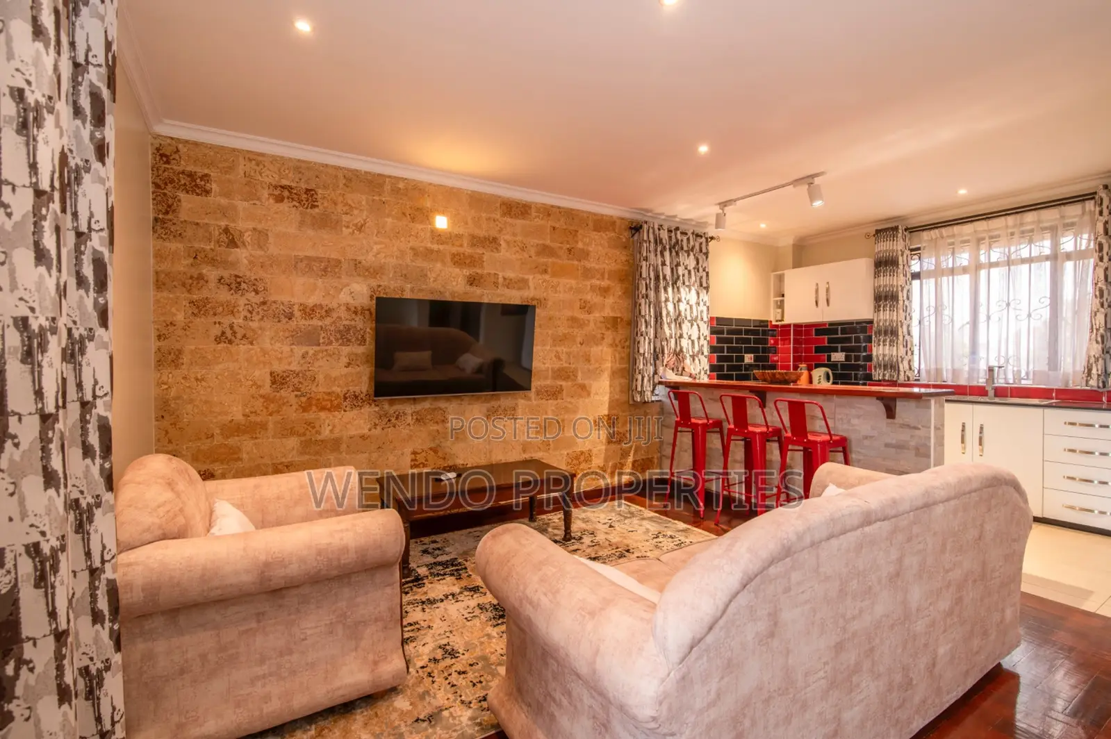 Furnished 1bdrm Apartment in Karen C for rent