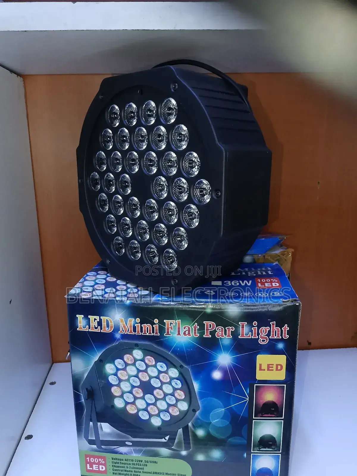 Led Stage Light Power Lighting Lamps, Remote Controlled