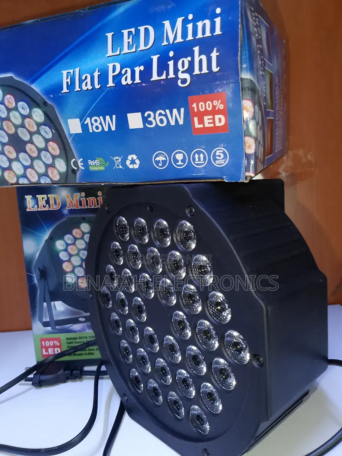 Stage Lights Led 18watts Disco Lighting Ideal for Entertaining Joints