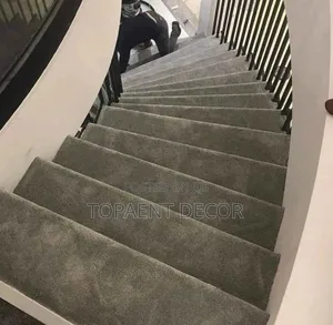 Grey Vip Staircase Wall to Wall Mansion Stairs