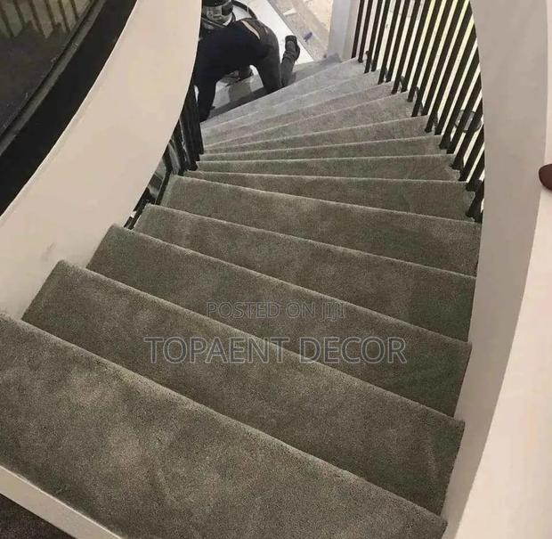 Grey Vip Staircase Wall to Wall Mansion Stairs