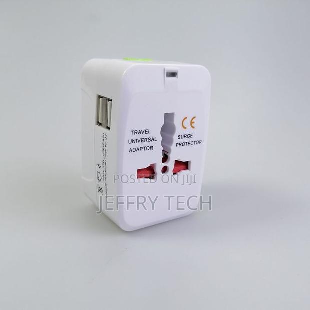 Multi-Outlets Travel All in 1 Universal Adapter With Usb - thumbnail 2