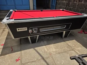 New Pool Table Marble Granite And With Medium Holes Red & Hinge
