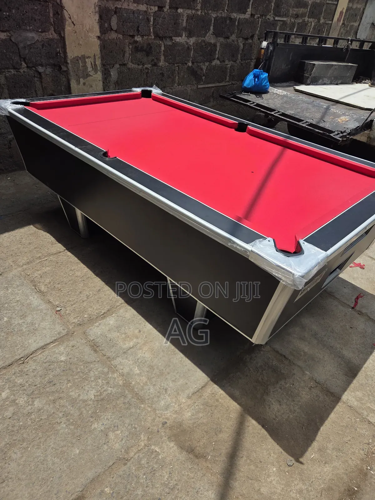 Red Pool Tables Are Marble Granite Top With Fun Centered Pockets