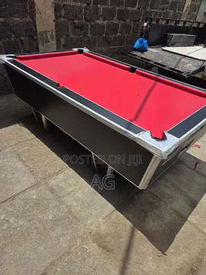 Red Pool Tables Are Marble Granite Top With Fun Centered Pockets