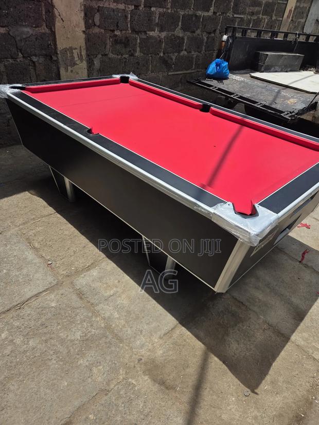 Red Pool Tables Are Marble Granite Top With Fun Centered Pockets
