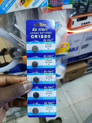 Cr1220 3v Lithium Coin Battery – 3volt Cr 1220 Lithium Cell Button Ba
