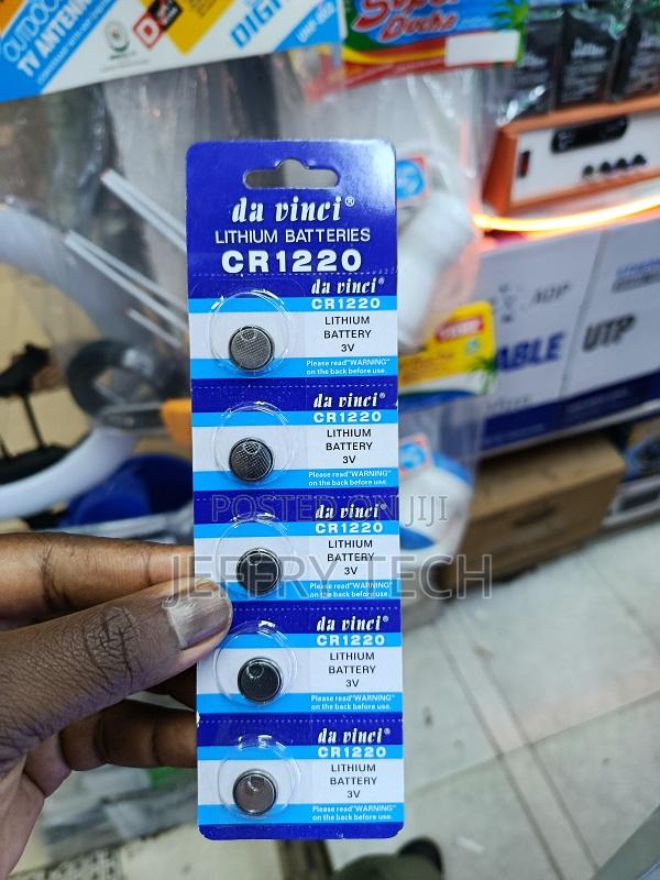Cr1220 3v Lithium Coin Battery – 3volt Cr 1220 Lithium Cell Button Ba