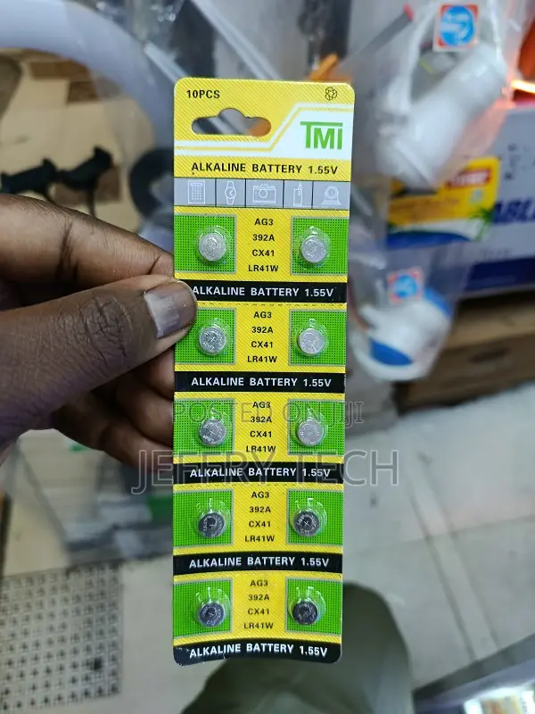 10pcs Ag3 Lr41 Watch Batteries 1.55v Coin Button Battery L736 384 Sr41
