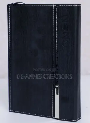 A5 Black Trendy Diaries
