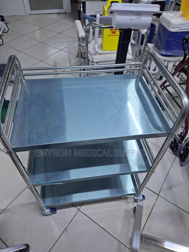 Instruments Trolley 3 Shelves - thumbnail 3