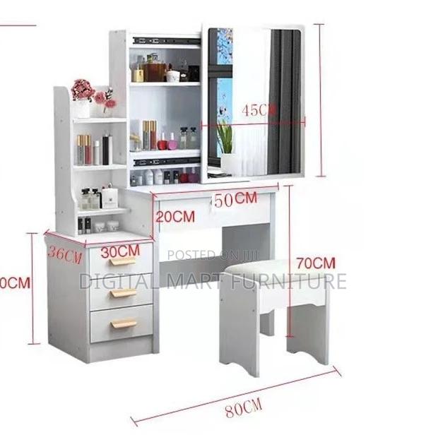 Dressing Table: Madam Boss Dressing Table With a Small Seater - thumbnail 2