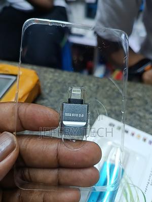 iPhone Otg Adapter Usb Female to Lightning Male Usb - thumbnail 2