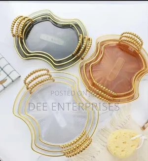 3 in 1 Acrylic Tray Set
