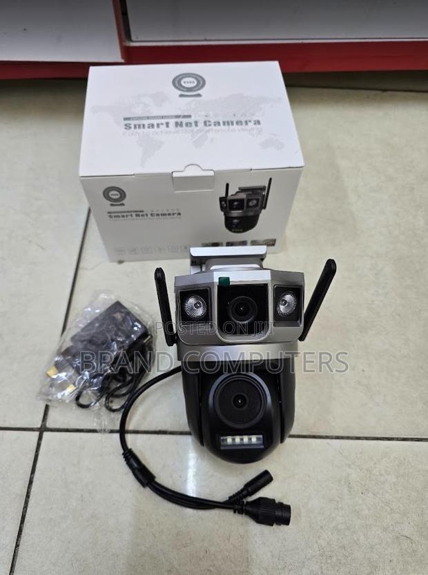 Outdoor Dual Lens Wireless PTZ V380pro CCTV Camera Security Camera