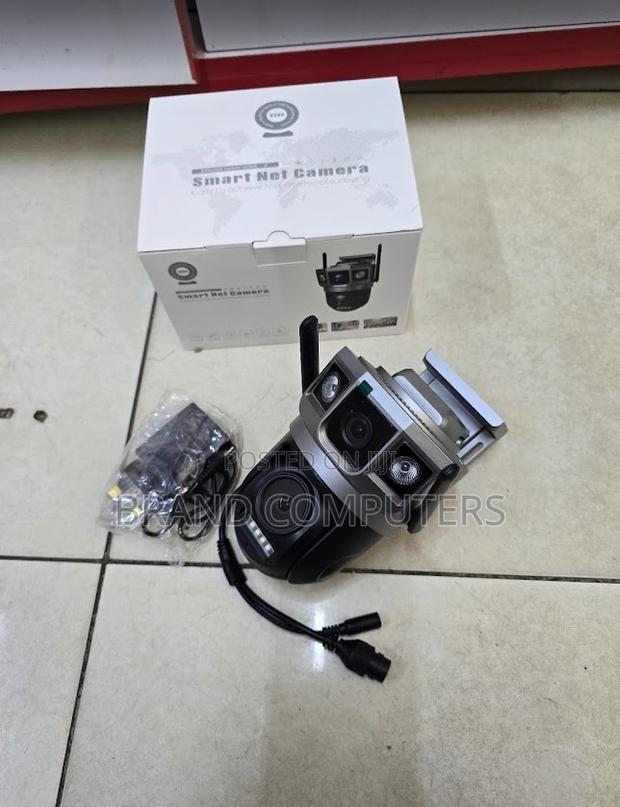 Dual Lens Wifi Ac Powered CCTV PTZ Dome Camera