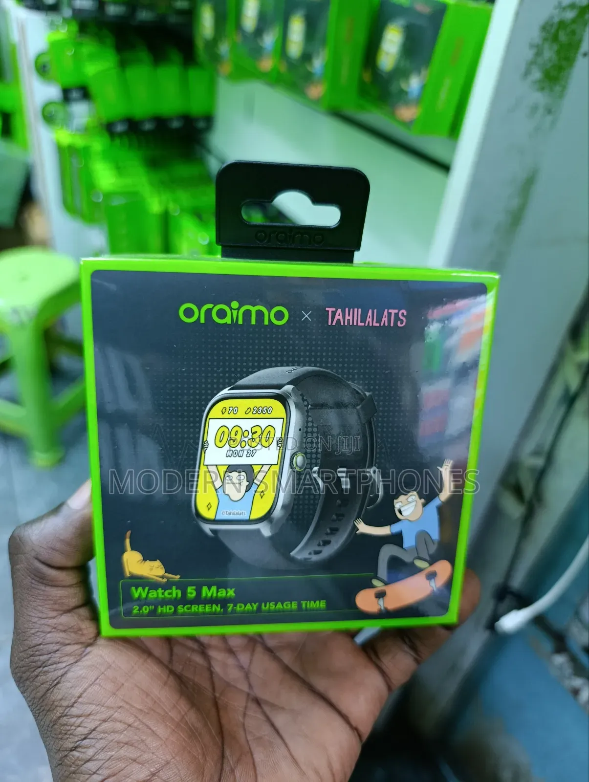 Oraimo Watch 5 Max Bt Calling Smart Watch