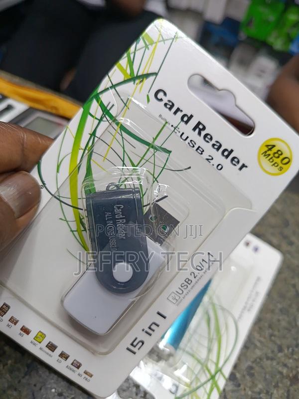 Multi-card Reader Adapter, 4-in-1 Usb 2.0 Port For Micro, Tf, Mmc, Ms, - thumbnail 2