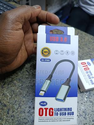 Otg Usb Camera Adapter, Ios to Usb Otg Data Sync Cable Adapter Compat - thumbnail 2