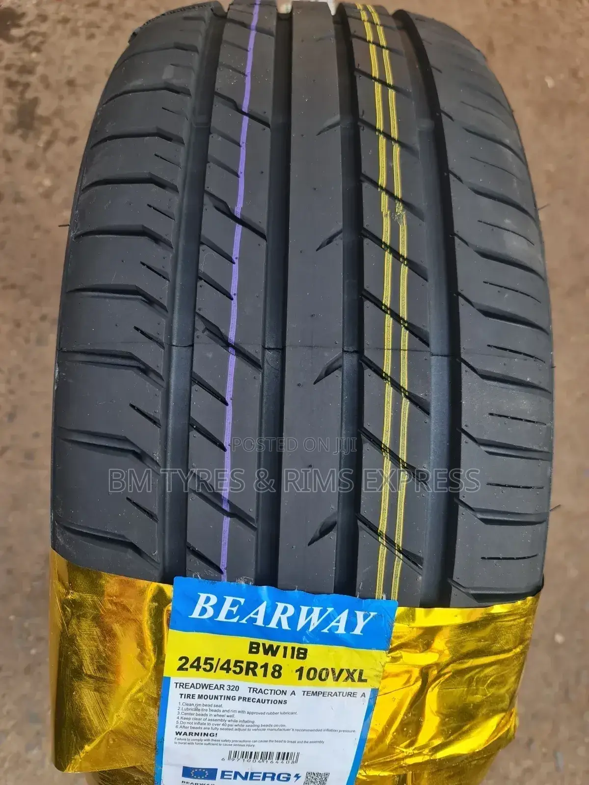 245 /45 R18 Bearway Tyres (Bw118)