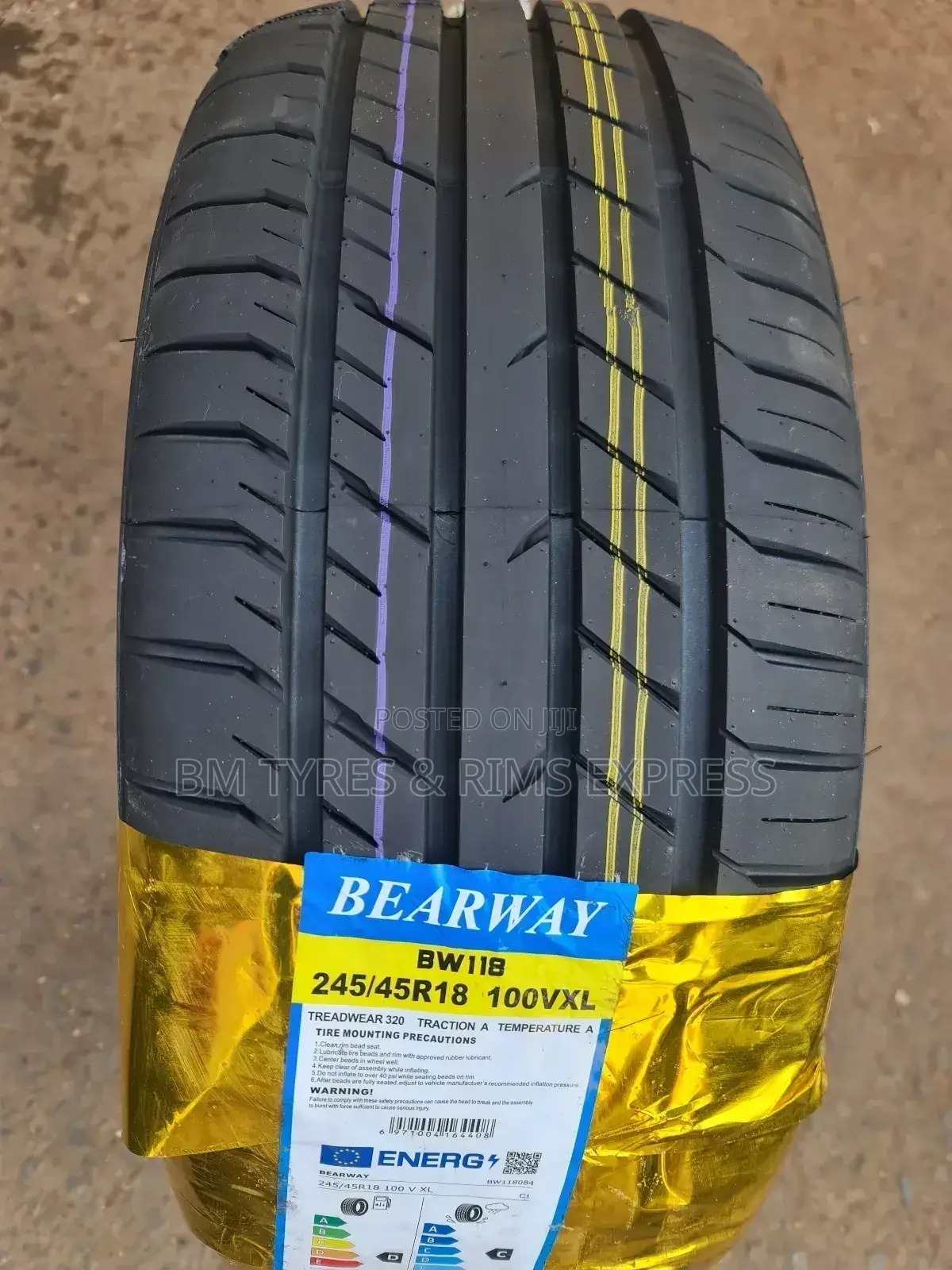 245 /45 R18 Bearway Tyres (Bw118)