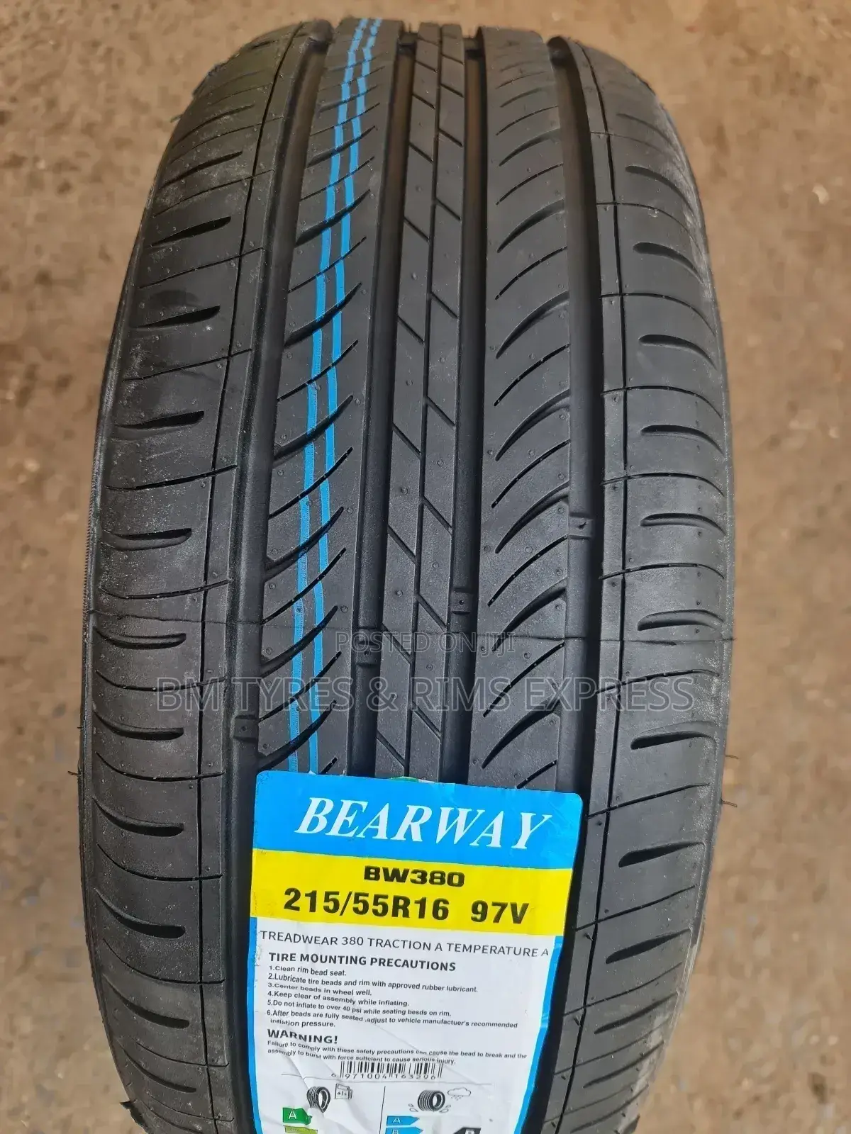 215 /55 R16 Bearway Tyres (Bw380)