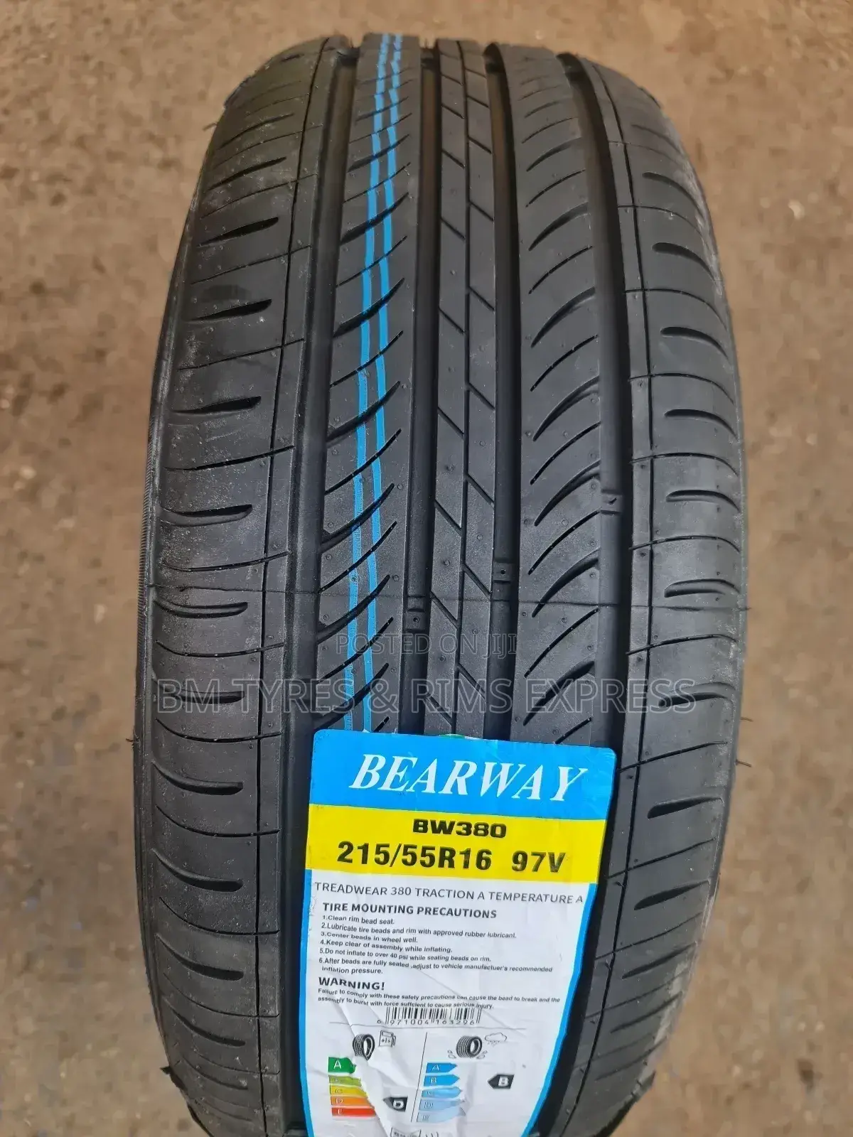 215 /55 R16 Bearway Tyres (Bw380)