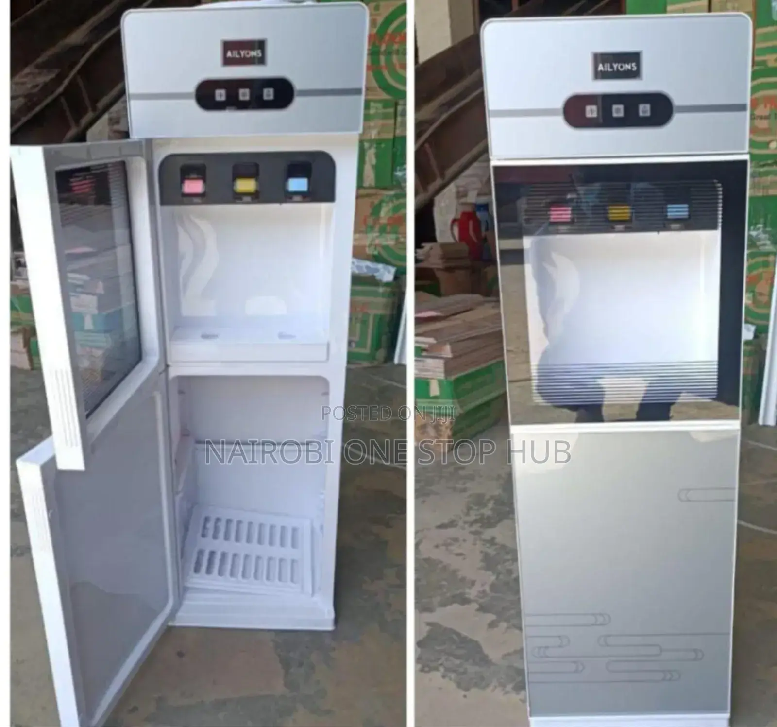 3 Taps Ailyons Water Dispenser Hot ,Cold and Normal