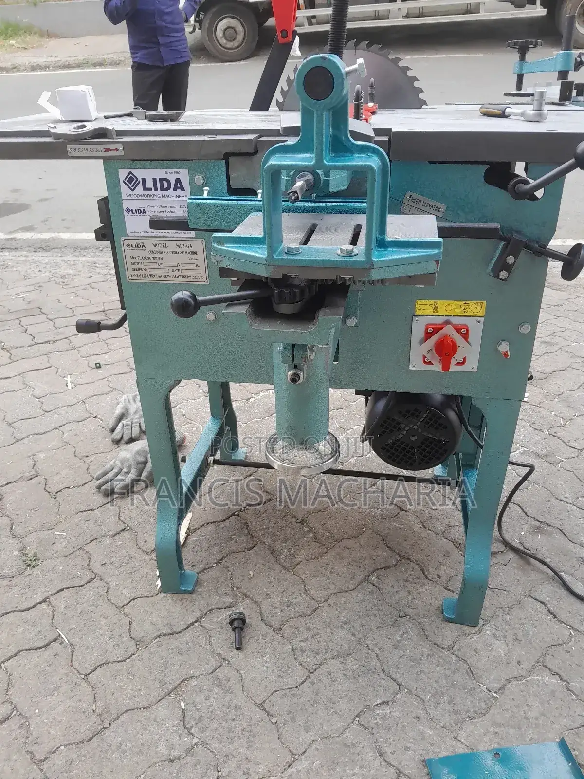 Linda Combined Woodworking Machine 8in1