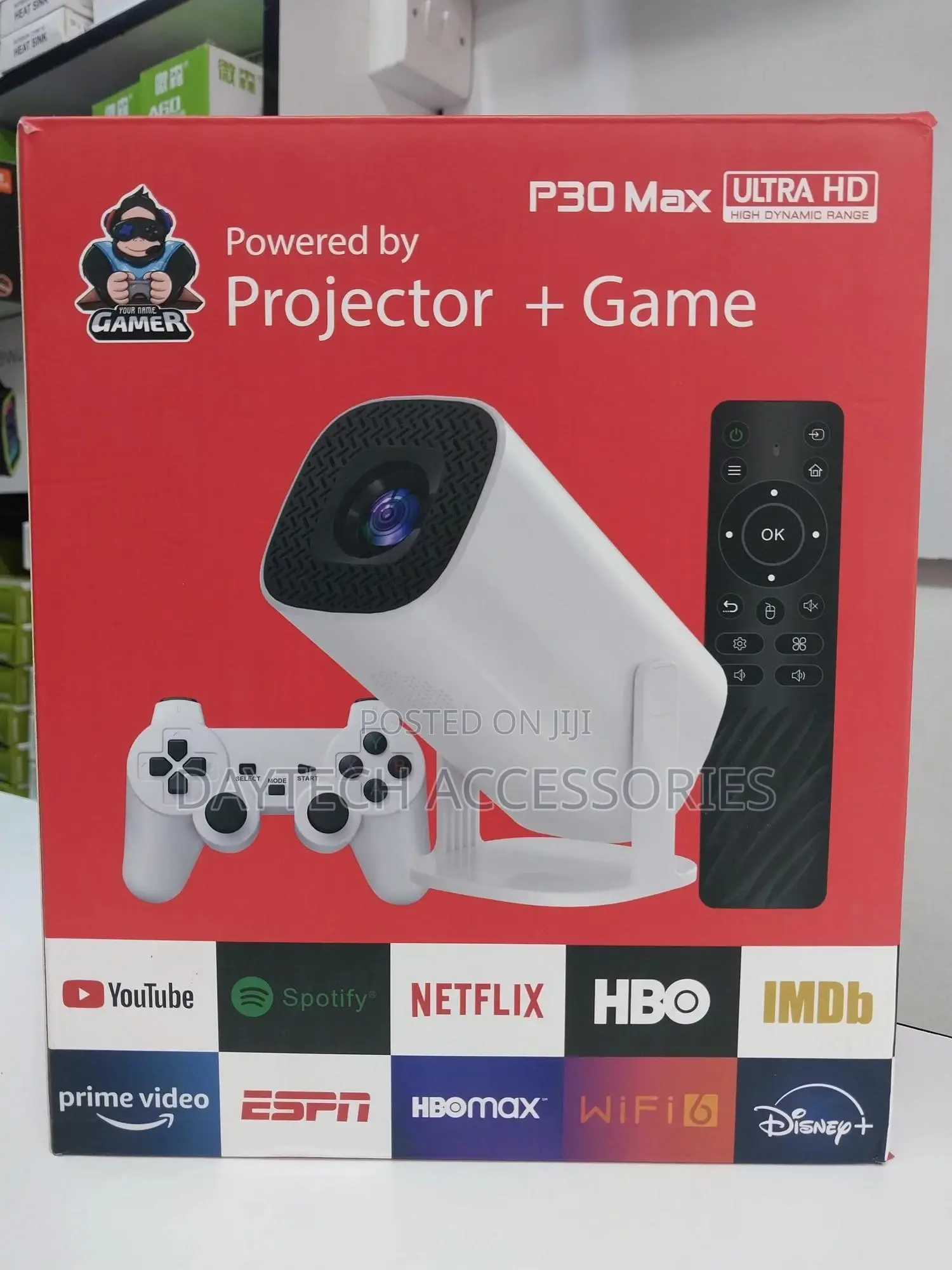 P30 Max Android Gaming Projector