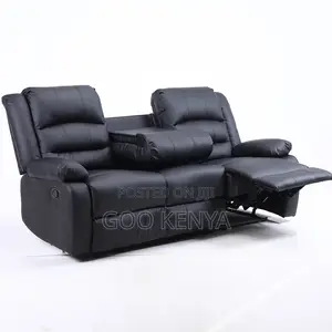 Home Sofa; Modern Leather Reclining Sectional Sofa for Living Room