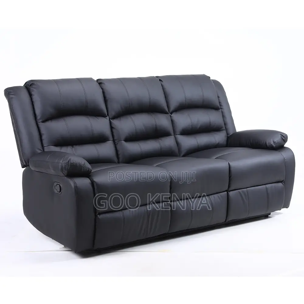 Home Sofa; Modern Leather Reclining Sectional Sofa for Living Room