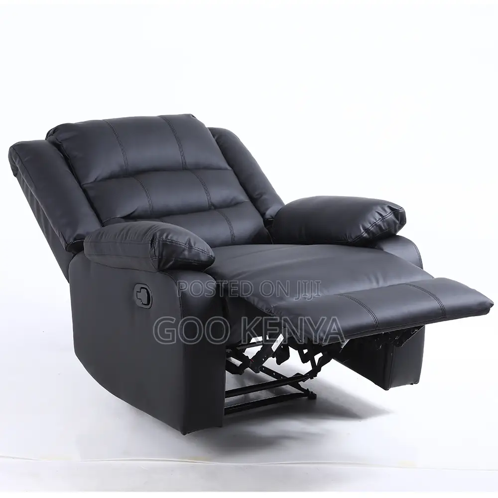 Home Sofa; Modern Leather Reclining Sectional Sofa for Living Room